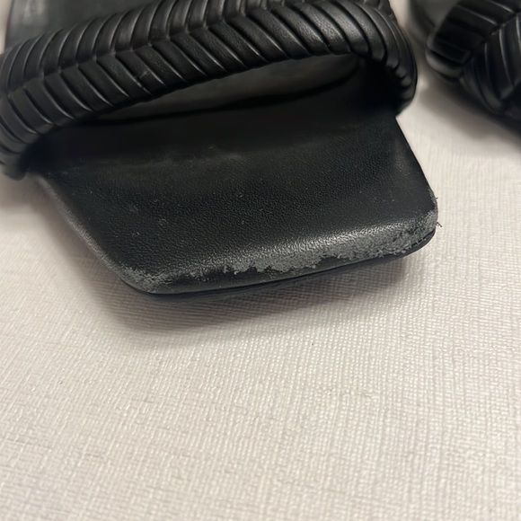 Caverley Venus Mule Black Hand Braided Leather - Picture 4 of 11